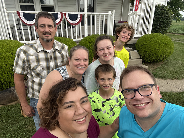 David's Sister Stacy and her family